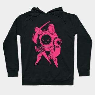 Bunny Bot - PINK Hoodie